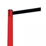 Tensabarrier Advance retractable belt barrier system - standard 50mm web post - Coloured post 309812