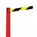 Tensabarrier® Advance retractable belt barrier system - standard 50mm web post - Coloured post 309814