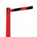 Tensabarrier® Advance retractable belt barrier system - standard 50mm web post - Coloured post 309815