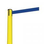 Tensabarrier Advance retractable belt barrier system - standard 50mm web post - Coloured post 309816