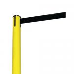 Tensabarrier Advance retractable belt barrier system - standard 50mm web post - Coloured post 309817