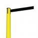 Tensabarrier Advance retractable belt barrier system - standard 50mm web post - Coloured post 309817