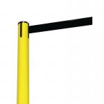 Tensabarrier® Advance retractable belt barrier system - standard 50mm web post - Coloured post 309817