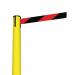 Tensabarrier Advance retractable belt barrier system - standard 50mm web post - Coloured post 309820