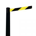 Tensabarrier Advance retractable belt barrier system - standard 50mm web post - Coloured post 309824