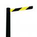 Tensabarrier® Advance retractable belt barrier system - standard 50mm web post - Coloured post 309824