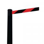 Tensabarrier Advance retractable belt barrier system - standard 50mm web post - Coloured post 309825