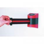 Tensabarrier Wall mounted premium retractable belt barriers - Standard web 50mm - 4.6m 309830