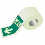 Escape Route Arrow Tape 8 cm X 10 m 310168
