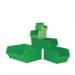 Standard small parts bins 355x200x132mm green 310186