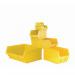 Standard small parts bins 355x200x178mm yellow 310192