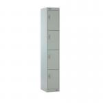 Locker 4 Door 1800 X 300 X 450- l Grey Door 310467