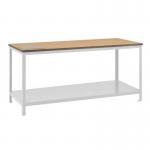 Workbench - Sq. Tube with Plastic Laminate Top & Lower Steel Shelf 1800 X 600 mm 310545