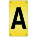 Aisle Marker 660 X 343 mm Cw Character (yellow Only) 310717