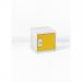 Cube Locker 300 X 300 X 300 Yellow Door 310752