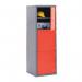 Locker-heavy Duty Cubecw Camlock-3 Cube Red Door 310809
