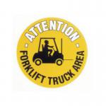 Floor Graphic Markers Forklift Truck Area 430 mm Dia 311294