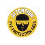 Floor Graphic Markers Eye Protection Area 430 mm Dia 311300