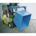 Stackable forklift tipping skips, colour blue 311927