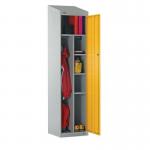 Locker Sloping Top Nurses 1950 X 450 X 450 L.greyyellow Dr 311959