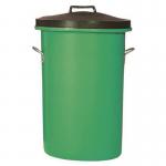 Coloured round plastic storage bins 311964