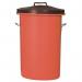 Coloured round plastic storage bins 311968