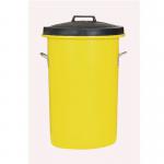 Coloured round plastic storage bins 311970