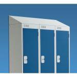 Coloured Door Lockers - Sloping Top 312051