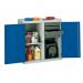 Tool Cupboards - Double Door, Blue with 4 Drawers & 1 Shelf 312152