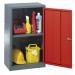 Locker Tool Single Door 762 X 457 X 305 Mm-grey & Dark Red 312183