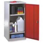 Locker Tool Single Door 984 X 477 X 505 mm - Grey & Dark Red 312188