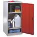 Locker Tool Single Door 984 X 477 X 505 mm - Grey & Dark Red 312188