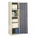 Single & double door utility cupboards Single door, 4 shelves - choice of four colours 312201