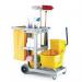 Multi-purpose cleaning trolley with bag 312477