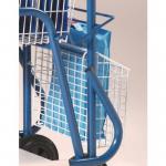 Mailroom trolley rear pannier basket 312590