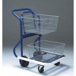 Premium small distribution mailroom trolley 312592