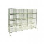 Locker - Wire Mesh Personaleffect-20 Comps No Doors D:450 312621