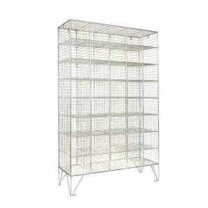 Locker - Wire Mesh Multi Comp. Without Doors 40 Comps. 312623