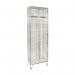 Locker - Wire Mesh 1 Door nest of 2 D:457 mm 312646
