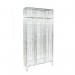 Locker - Wire Mesh 1 Door nest of 3 D:457 mm 312647
