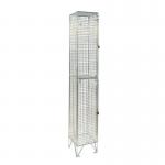 Locker - Wire Mesh 2 Door individual D:457 mm 312651