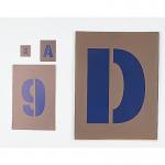 Stencil Letter & Number Set 25 mm 312719