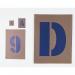 Stencil Letter & Number Set 50 mm 312720
