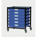 Premium mobile tray storage racks - A3 size trays 313053