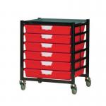 Premium mobile tray storage racks - A3 size trays 313055