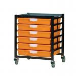 Premium mobile tray storage racks - A3 size trays 313056