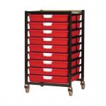 Premium mobile tray storage racks - A3 size trays 313059