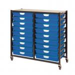 Premium mobile tray storage racks - A3 size trays 313066