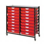 Premium mobile tray storage racks - A3 size trays 313068