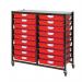 Premium mobile tray storage racks - A3 size trays 313068